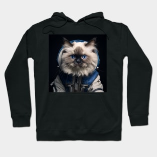 Astronaut Cat in Space - Ragdoll Hoodie